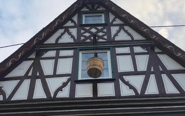 Schöne Ferienwohnung Gewölbekeller Fachwerkhaus