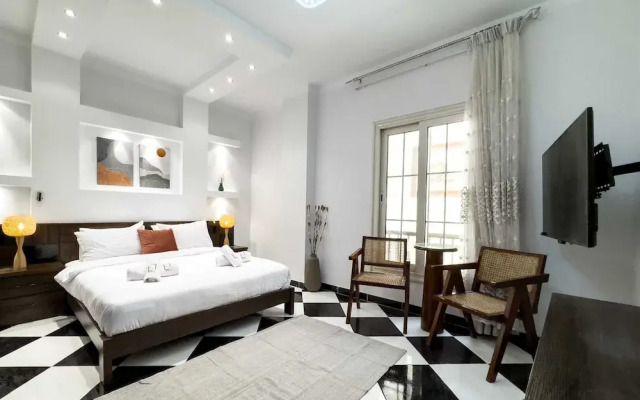 Serene & Spacey 2bdr 15 Min From CAI Airport