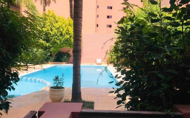 Apartment With 2 Bedrooms In Marrakech, With Shared Pool, Furnished Terrace And Wifi