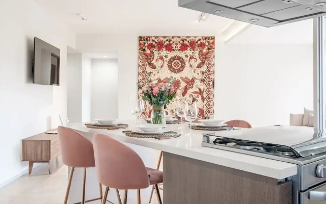 Redesigned 1BR Condo in Polanco - Pool Gym - Padel