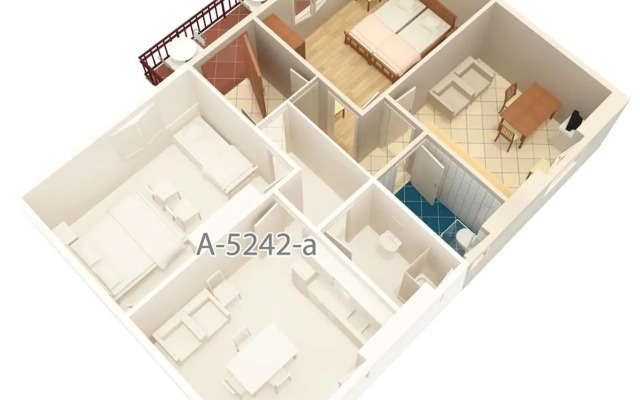 Apartments by the sea Milna, Brac - 5242