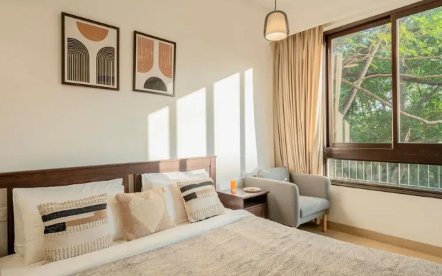 Sunny 1BR Retreat Steps From Candolim Beach