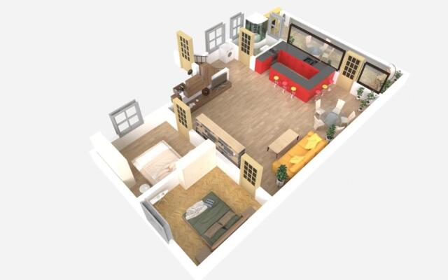 River View Apartment in the center of the city