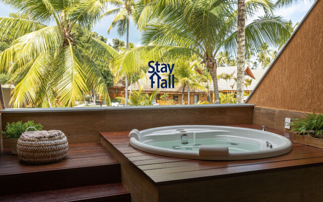 Bangalô Luxo-3QT-Jacuzzi e Piscina Privativa-SH009