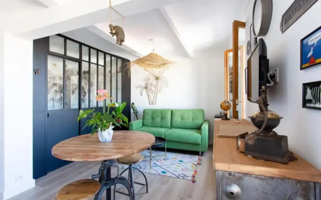 Furnished air-conditioned studio classified 2 stars near the beach&old port - Apartment in Cannes - Photo 2