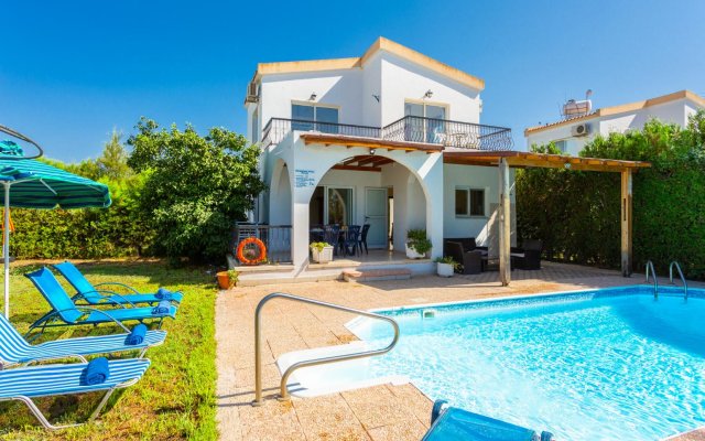 Argaka Sun Villa Thio Large Private Pool Walk to Beach Sea Views A C Wifi - 2147