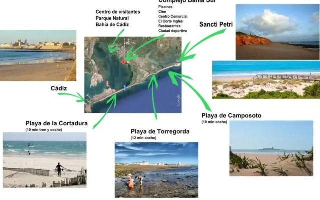 Duplex 6 pax con Wifi en Bahia Sur con parking y piscinas comunitarias