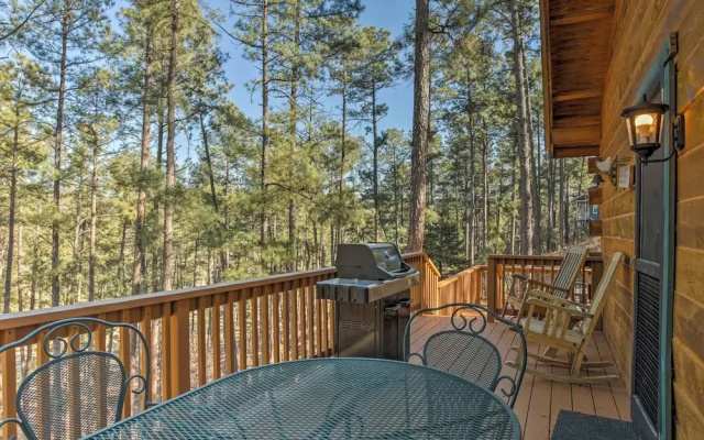 Ruidoso Log Cabin Retreat - Peaceful & Convenient