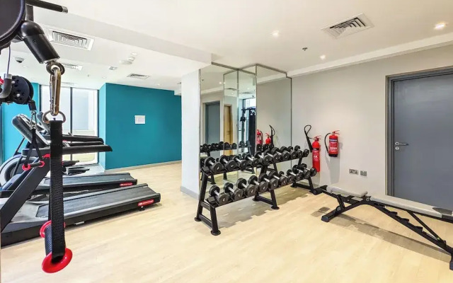 Condo With Burj Khalifa View In City