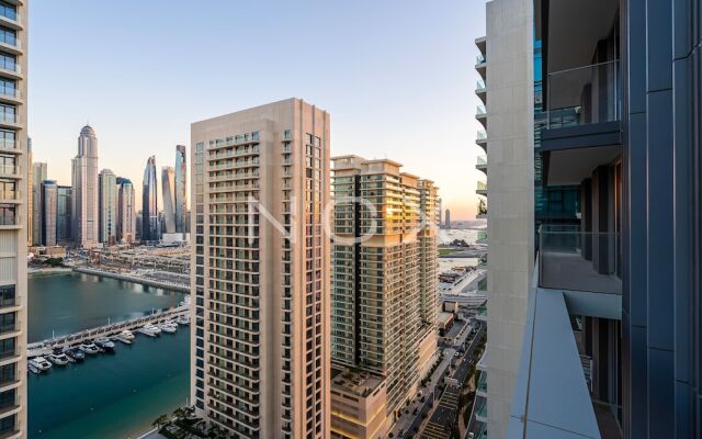 Pristine 1BR Beach Isle Emaar Beachfront