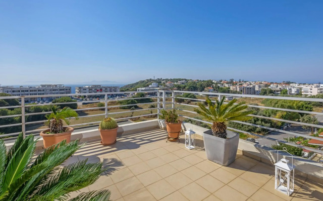 Sunny Penthouse,Modern Amenities+Aegean View