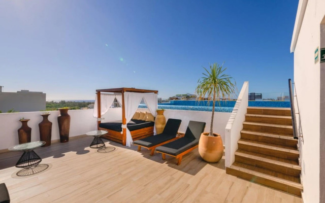 Terrasse Hotel Playa del Carmen