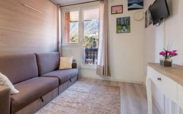 Art Studio Balcony and Breathtaking View of Chamonix