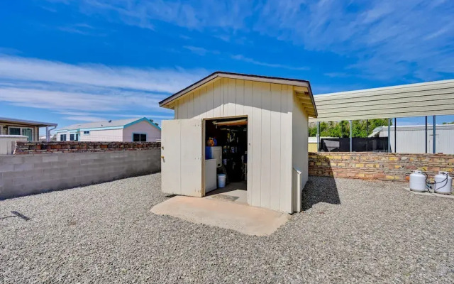 Pet-friendly Vacation Rental in Yuma With Grill!