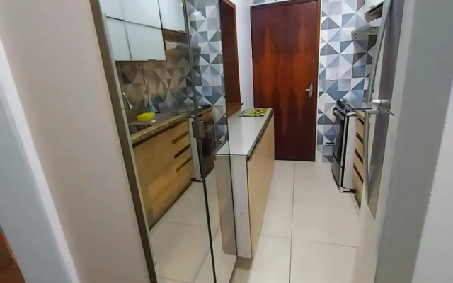 Apartamento encantador com 50 m da praia Pereque-açú