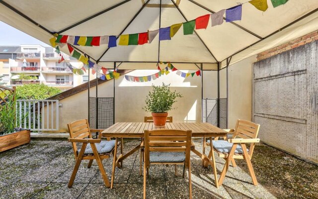 Charming 3 Room Apartment With Terrace - Strasbourg