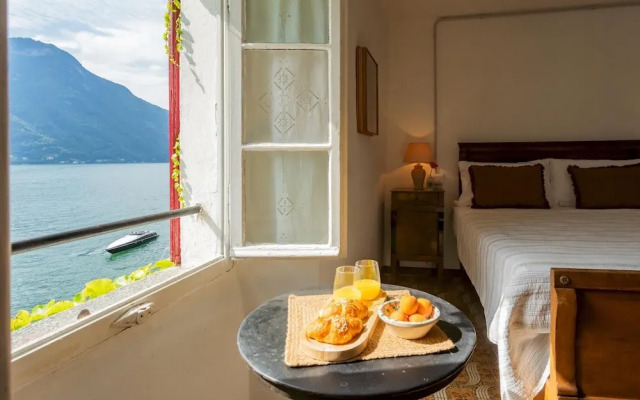 Terrace on Orrido di Nesso Waterfall