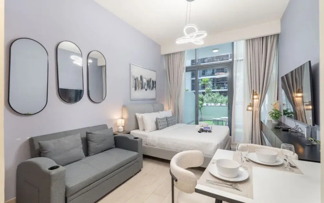 Elegant Studio With Garden in Meydan - Dubai - Apartment in ดูไบ - Photo 3