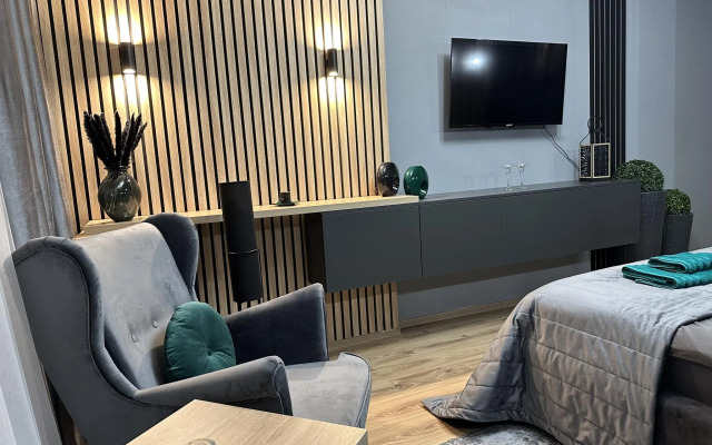 Апартаменты Fishing Vilagge Luxe (Рыбная деревня Люкс) на улице Октябрьская 57