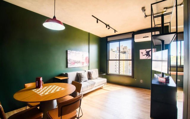 Apto Londrina Flat Hotel 1003, jacuzzi, 43 m2.