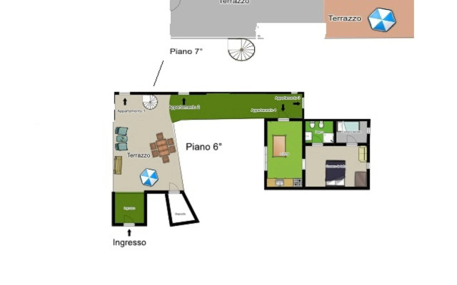 Roof Apartment Funicolare