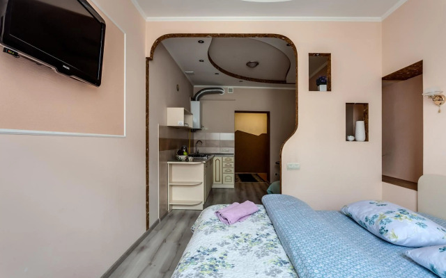 Style apartments in old Lviv