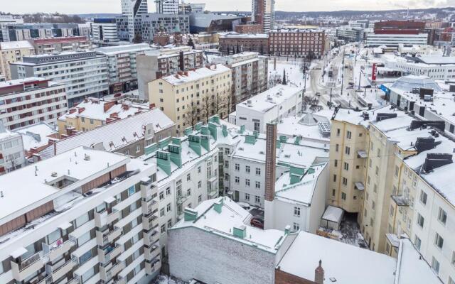 3 makuuhuoneen huoneisto keskustassa