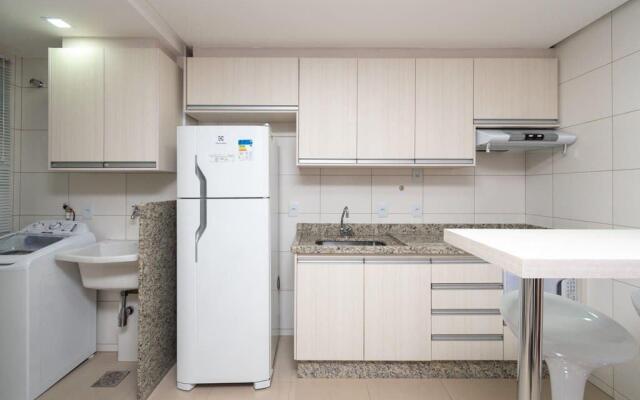 Flat mobiliado no Edifício The Expression - Setor Bueno - TH505