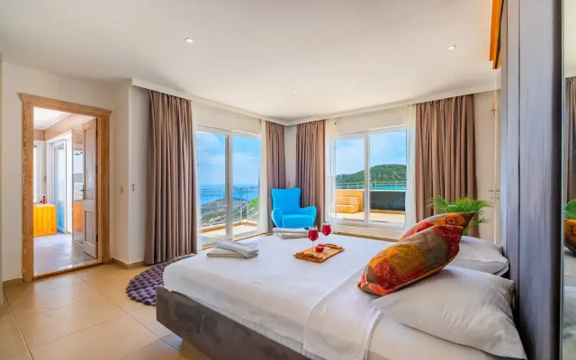 Lux Villa With Inf Pool Jacuzzi - All Rooms w AC