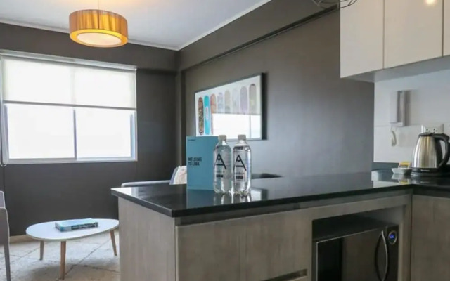 w Beautiful 1BR w AC Near Central Restaurante