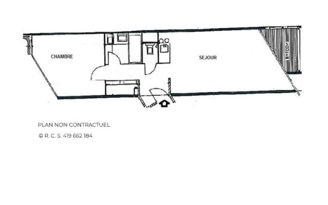 Appartement Les Menuires, 2 pièces, 5 personnes - FR-1-452-41