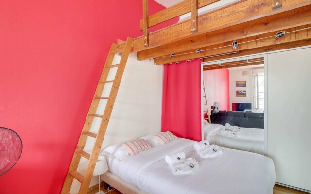 Apartment Near Père Lachaise for 3 People