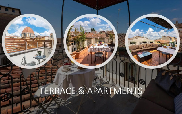 Terrace apt in Piazza Strozzi-center of Florence
