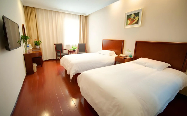 Greentree Inn Suzhou Yuanqu Jinji Lake Dushu Lake Gaojiaoqu Xinghu Street Business Hotel – Guest Rooms – Suzhou