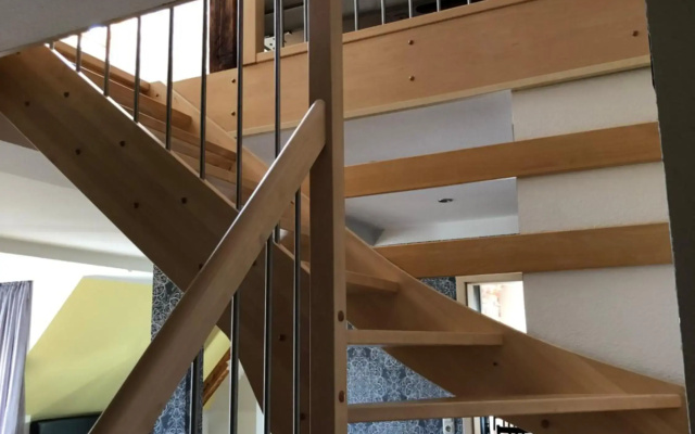 Maisonette Wohnung mit Blick über die Stadt