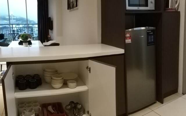 Misty Wonderland Next to Night Market