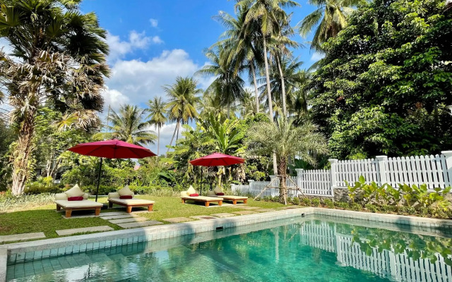 Parasol Blanc Luang Prabang