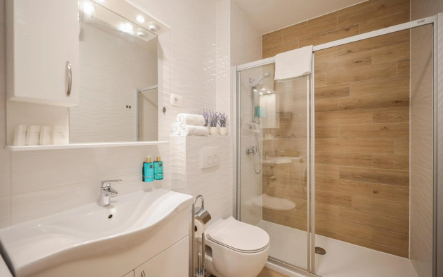 Stella Maris **** balcony, sea view, garage, BBQ