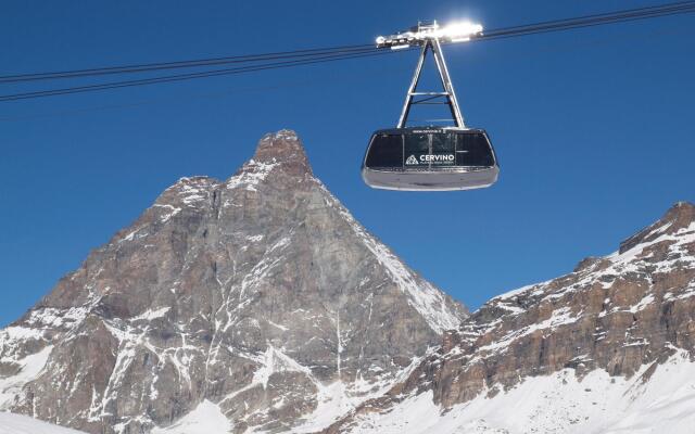 Just 30m from the ski lifts
