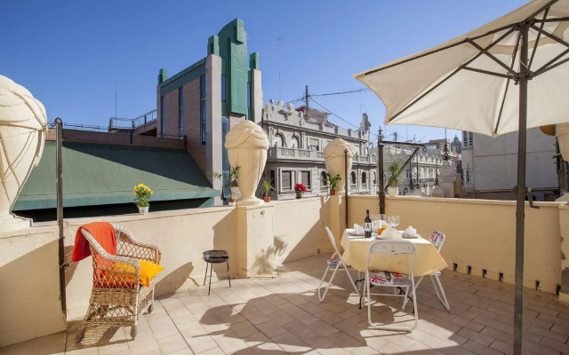 Atico de lujo plaza ayuntamiento pet friendly