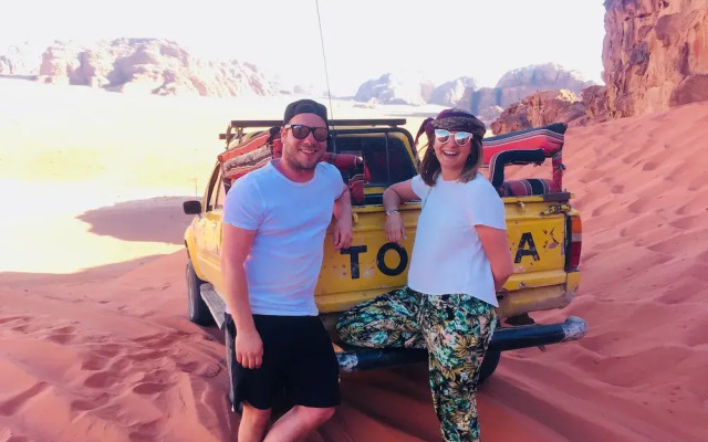 Friend wadi Rum