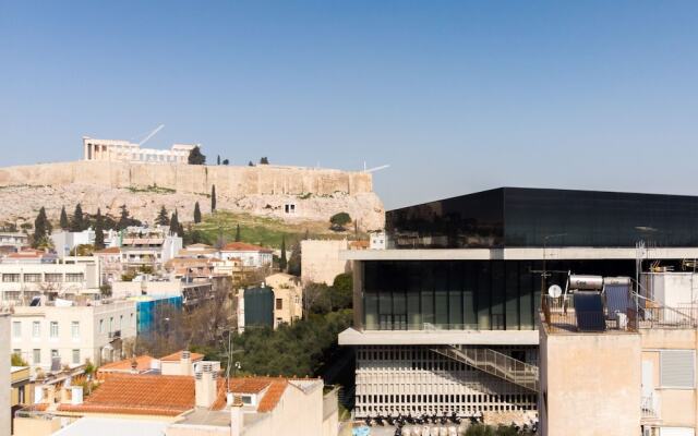 Acropolis Heights At The Foot Of The Parthenon