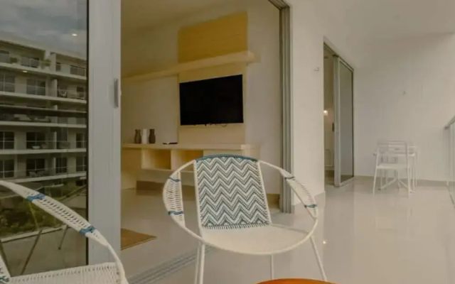 w Stunning 1BR With Pool in Cartagena - Apartment in Cartagena - Photo 4