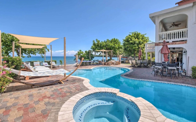 Oceanfront 'majestic Beach House' w/ Gym + Pool!