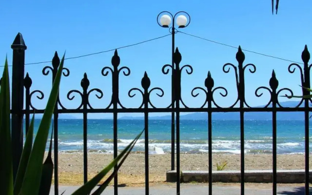 Amarynthos Beachfront Vacation House with garden