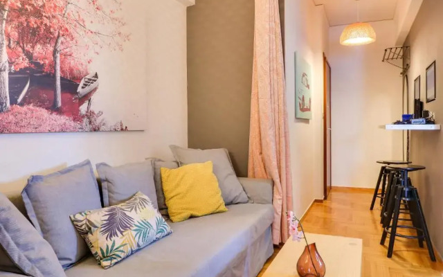 Spacious Central Flat☆3min to Metro☆AC|Netflix|PC