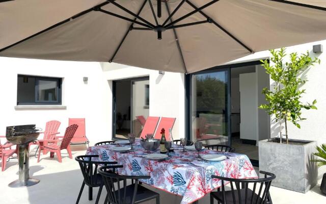 Maison neuve 4 étoiles plain-pied proche de la mer