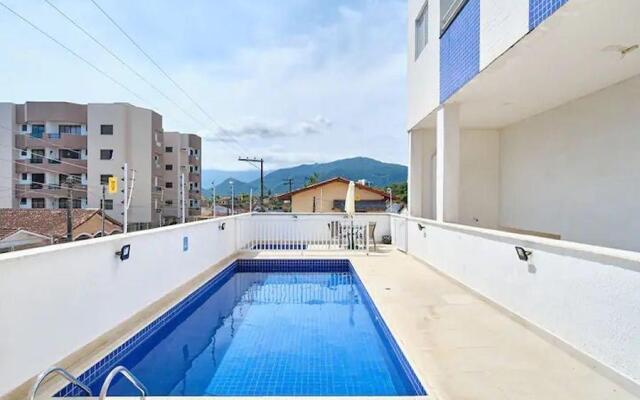 S01 - Apto perto da orla + charmosa de Ubatuba