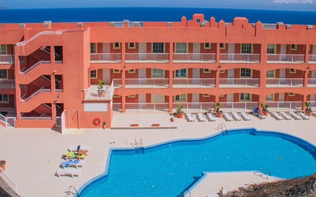 New & Modern Flat with Ocean View &b Free Wifi - Sotavento Beach, Costa Calma (12G)