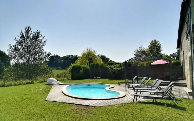 Villa With Covered Terrace in Rural Chalais